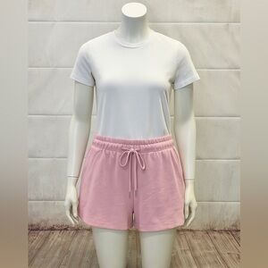 Forever 21 Drawstring Athletic Shorts Blush Color (L)